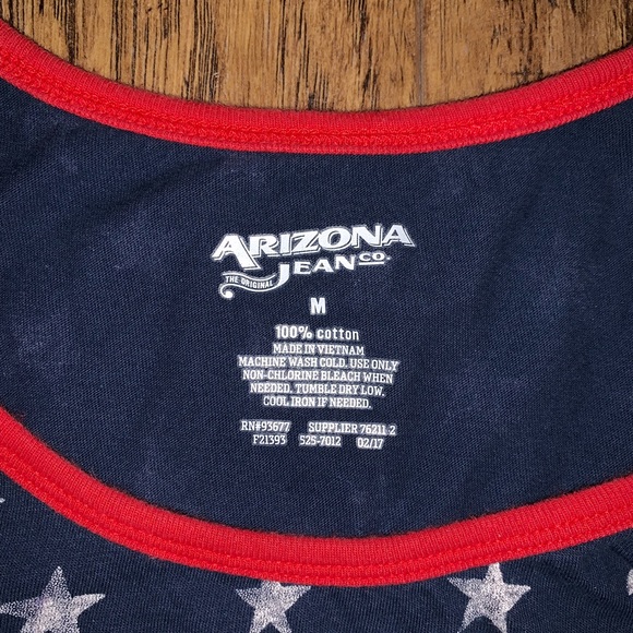 Red white and blue tank top - Picture 3 of 3